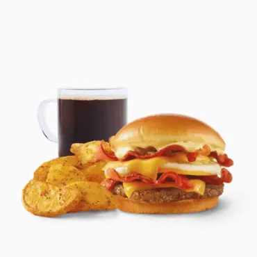 Breakfast Baconator Combo 2 Breakfast Baconator Combo