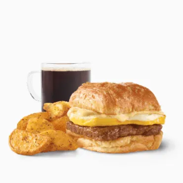 Sausage Egg Swiss Croissant Combo Sausage Egg Swiss Croissant Combo