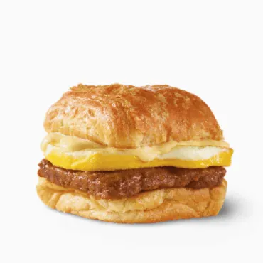 Sausage Egg Swiss Croissant Sausage Egg Swiss Croissant