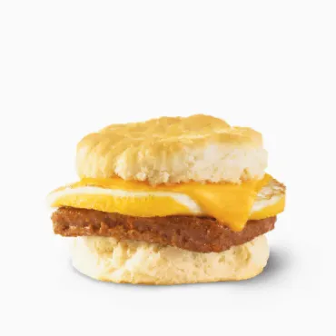 Sausage Egg and Cheese Buscuit Sausage Egg and Cheese Biscuit