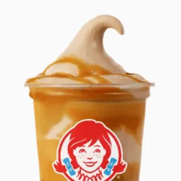 Caramel Chocolate Frosty Swril Caramel Chocolate Frosty Swril