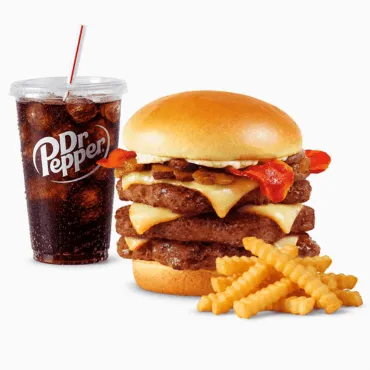 Jalapeno Ranch Cheesebueger Triple Combo Jalapeno Ranch Cheeseburger Triple Combo