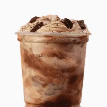 Oreo Brownie Chocolate Frosty Fusion Oreo Brownie Chocolate Frosty Fusion